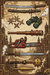Steampunk assets
